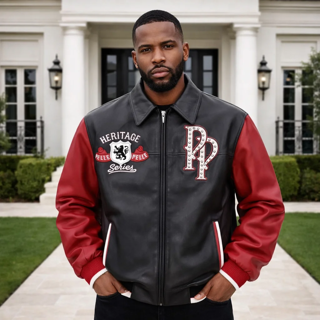 Pelle Pelle Heritage Soda Club Black Leather Jacket