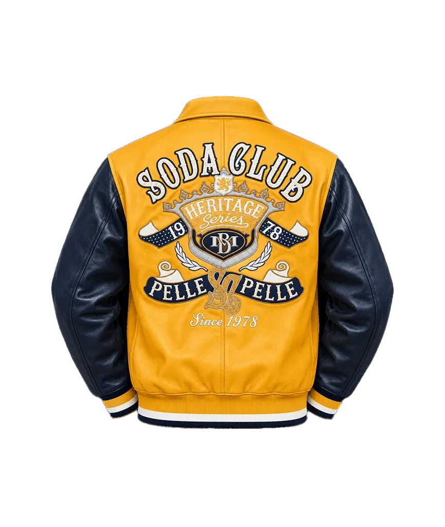 Pelle Pelle Heritage SODA CLUB Yellow Jacket