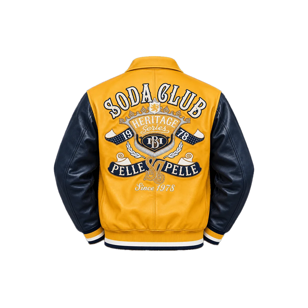 Pelle Pelle Heritage SODA CLUB Yellow Jacket