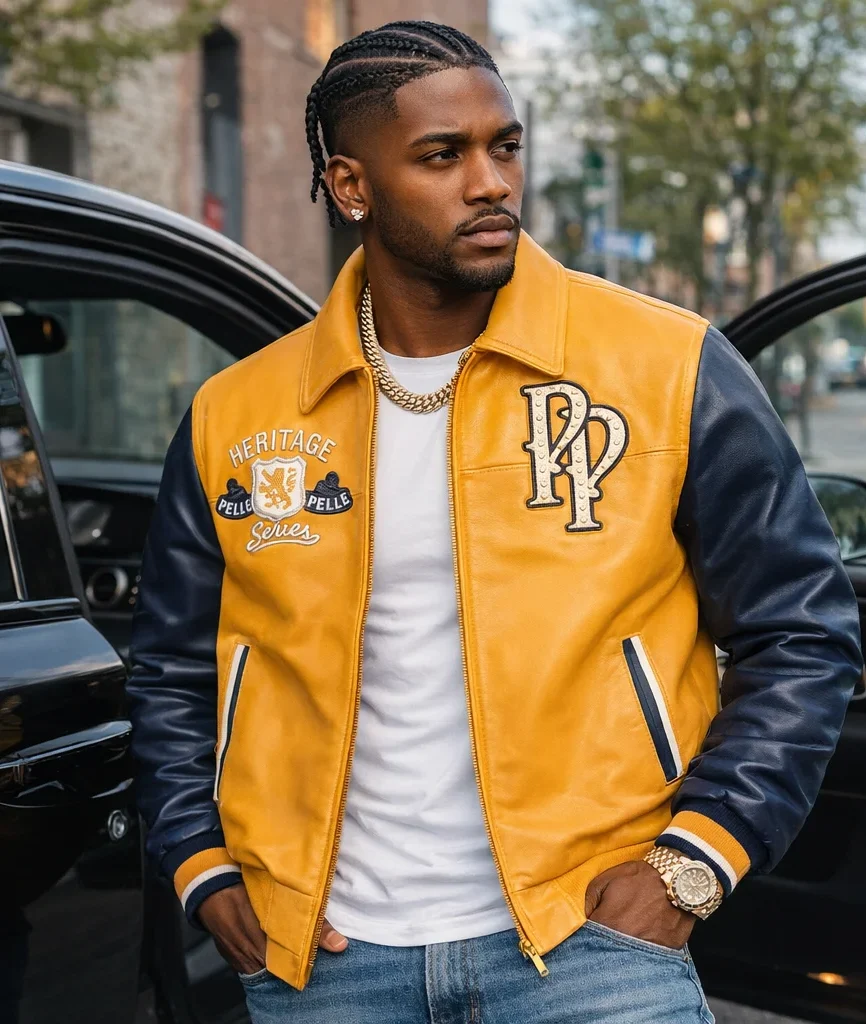 Pelle Pelle Heritage SODA CLUB Yellow Jacket