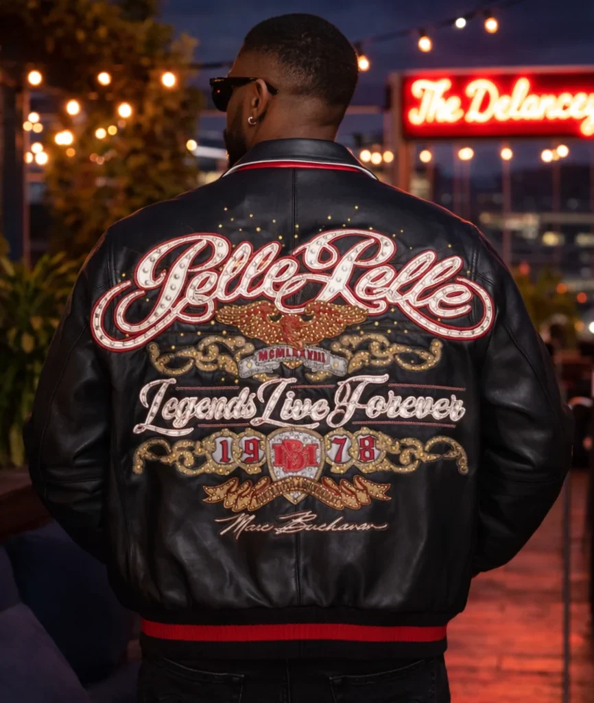Pelle Pelle Legends Live Forever Black Jacket