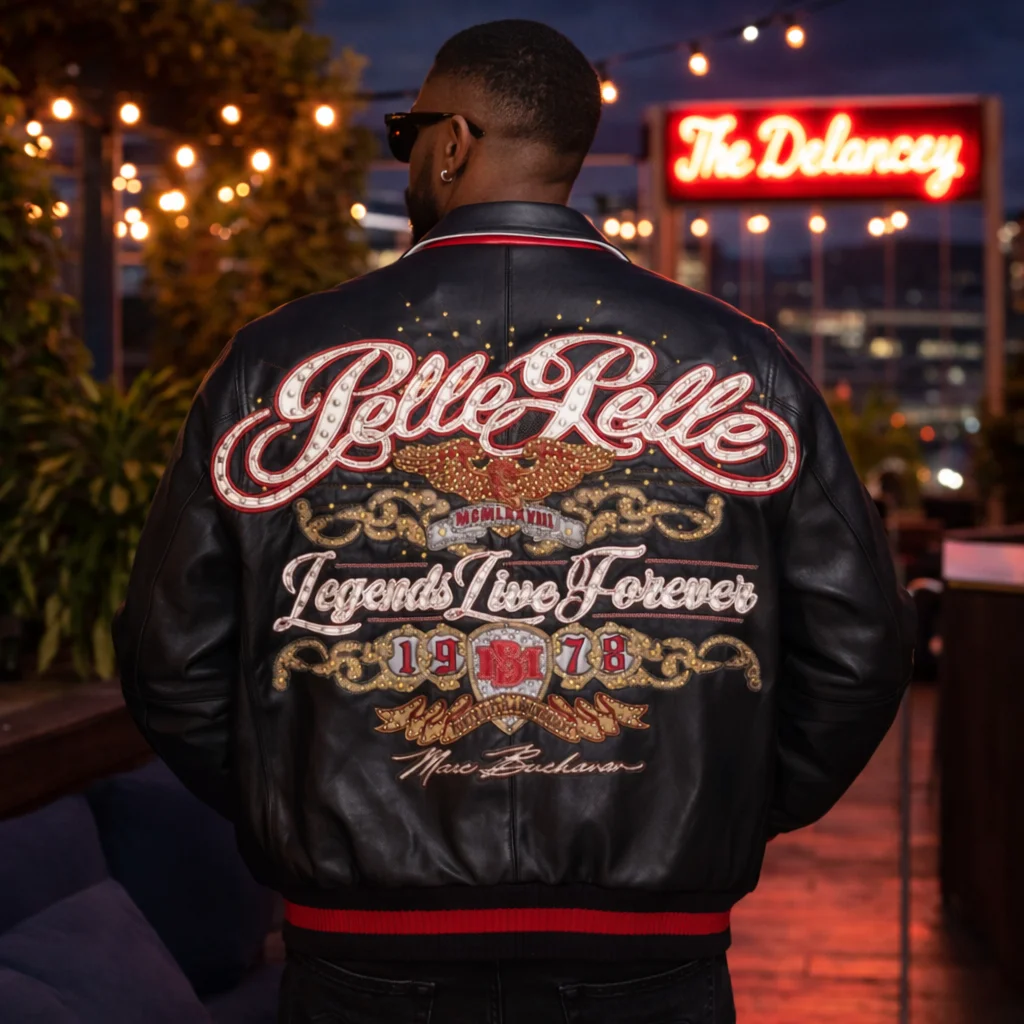 Pelle Pelle Legends Live Forever Black Jacket