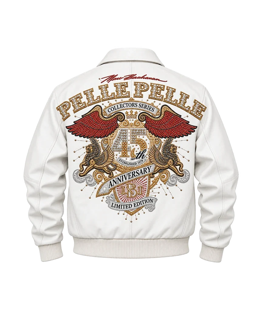 Pelle Pelle Collectors Series Limited Edition White Jacket