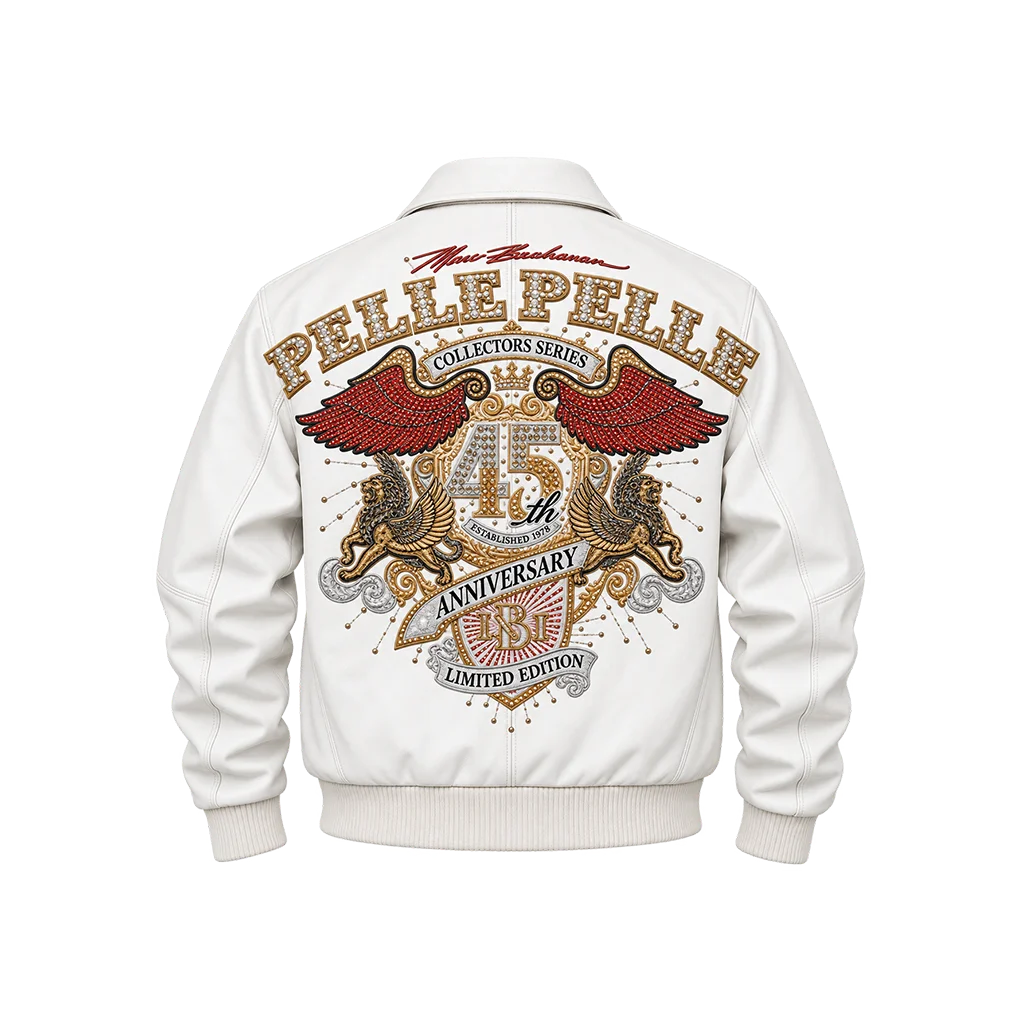 Pelle Pelle Collectors Series Limited Edition White Jacket