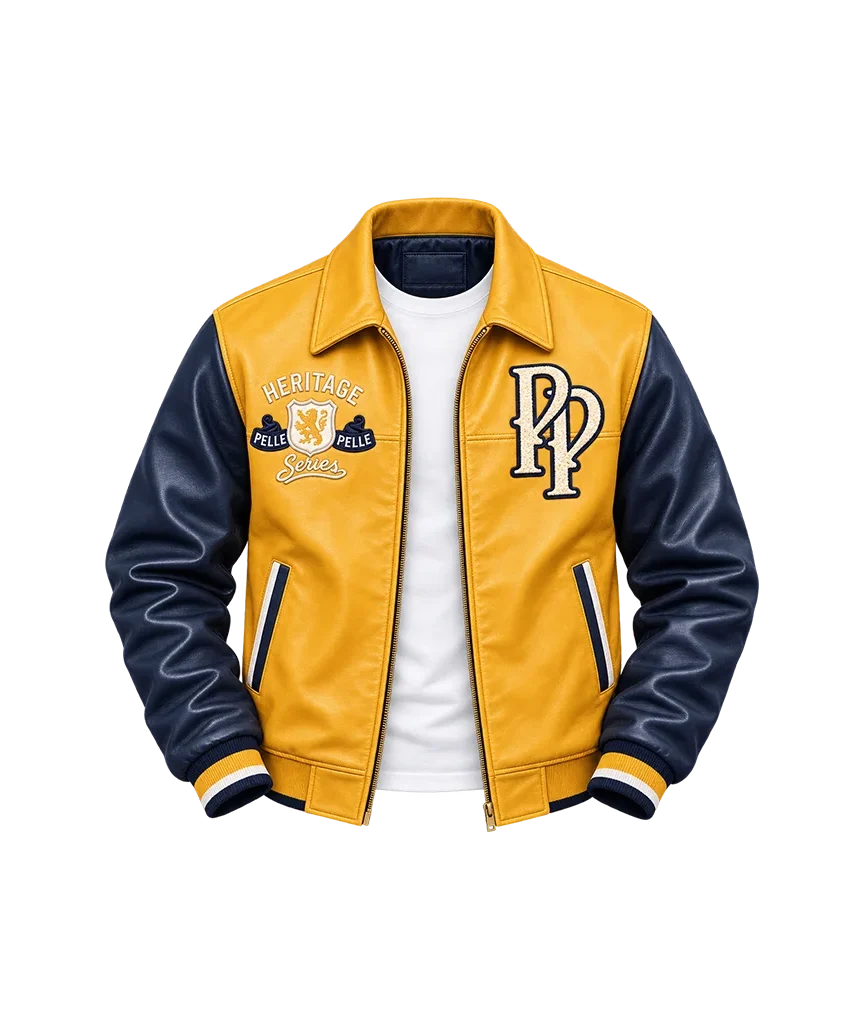 Pelle Pelle Heritage SODA CLUB Yellow Jacket