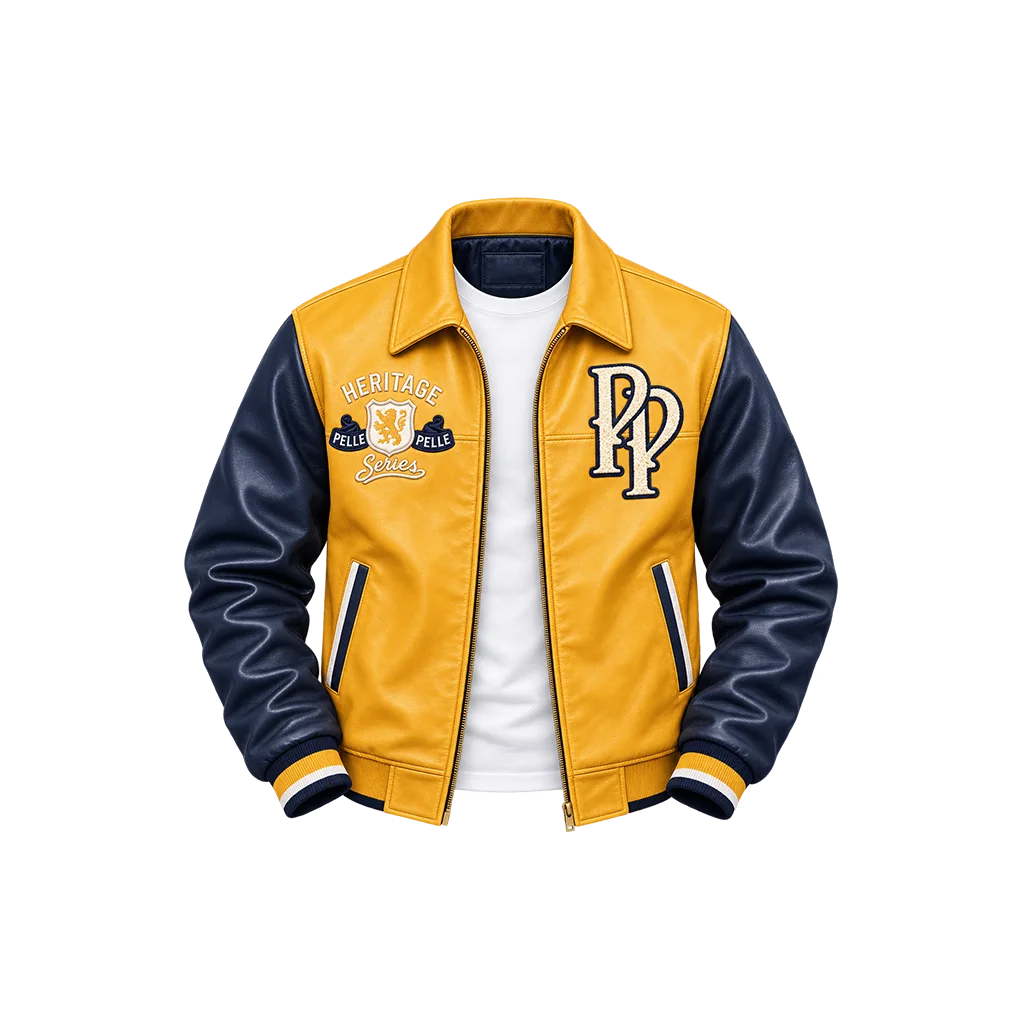Pelle Pelle Heritage SODA CLUB Yellow Jacket
