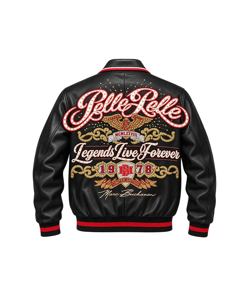 Pelle Pelle Legends Live Forever Black Jacket