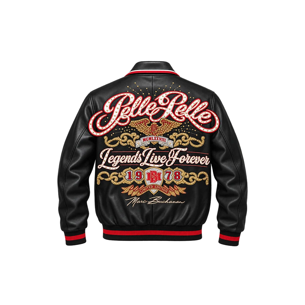 Pelle Pelle Legends Live Forever Black Jacket
