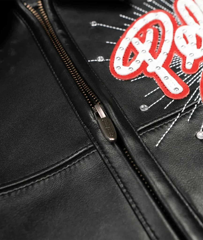 Pelle Pelle World Famous Soda Club Black Leather Jacket
