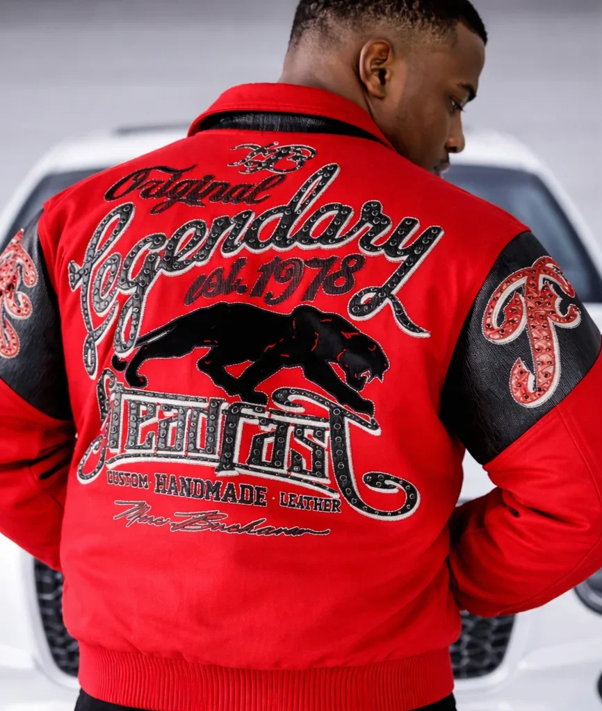 Pelle Pelle Steadfast Legendary Panther Red Jacket