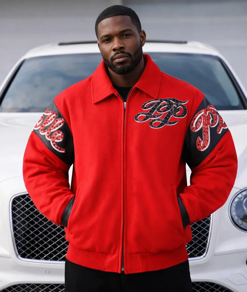 Pelle Pelle Steadfast Legendary Panther Red Jacket