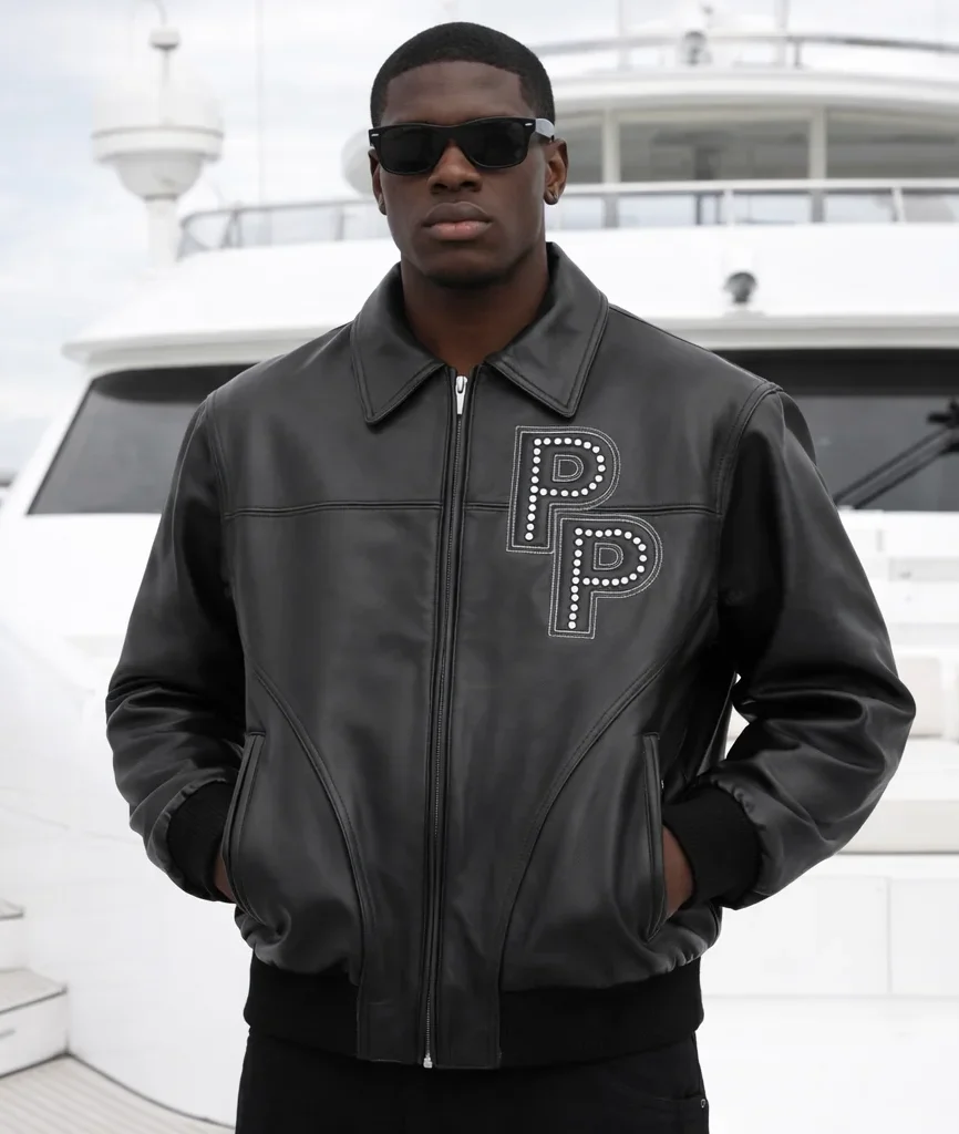 Pelle Pelle Stones Black Leather Jacket
