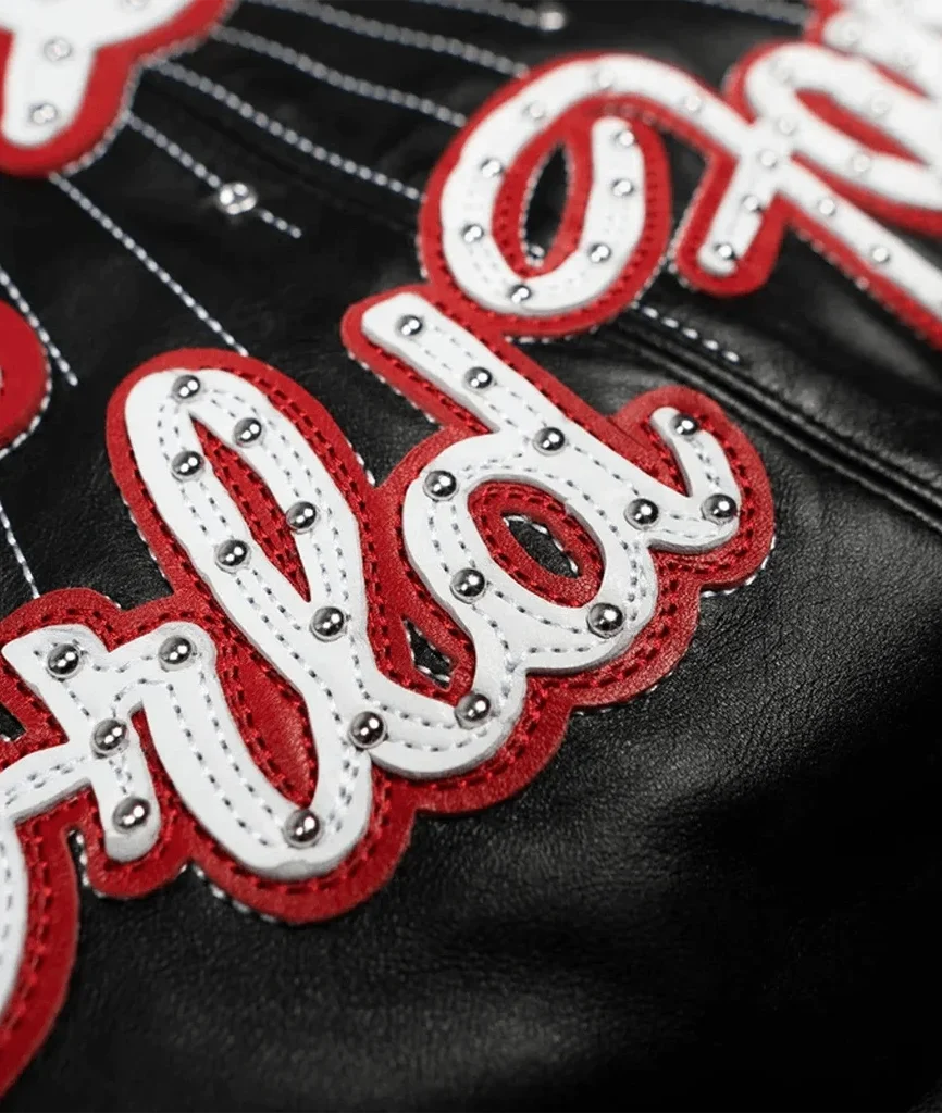 Pelle Pelle World Famous Soda Club Black Leather Jacket