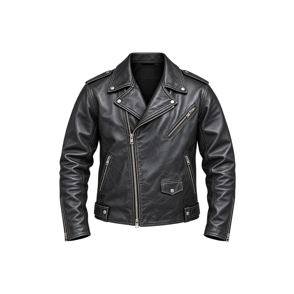 Danny Wilson Power Ballad Nick Jonas Black Biker Leather Jacket