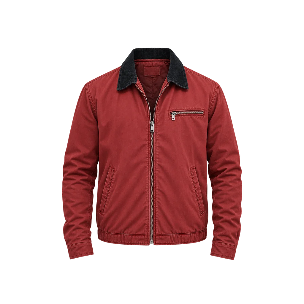 Rick Power Ballad Paul Rudd Red Cotton Jacket