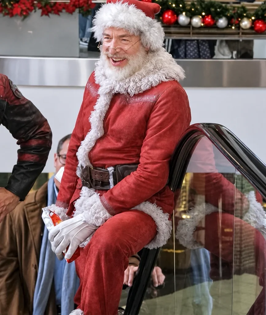 Red One J.K. Simmons Santa Claus Red Coat