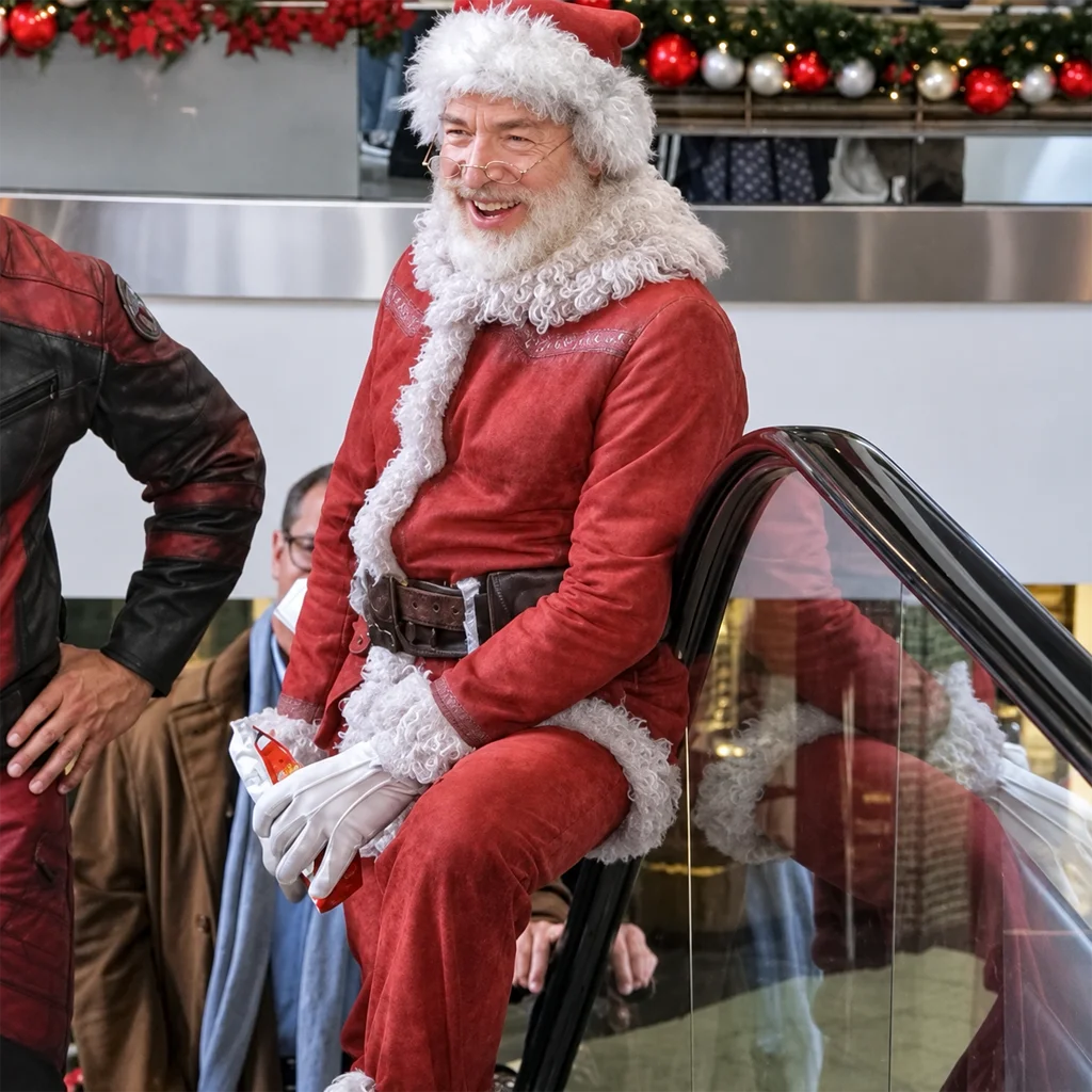 Red One J.K. Simmons Santa Claus Red Coat