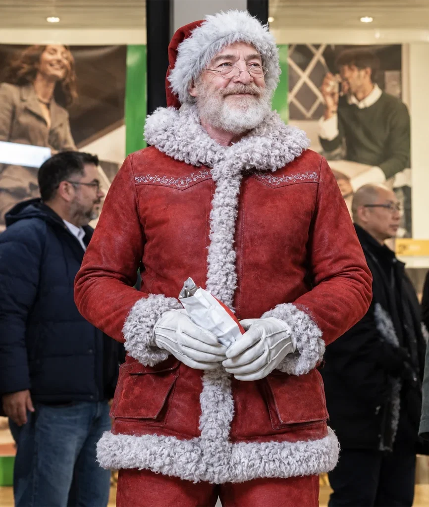 Red One J.K. Simmons Santa Claus Red Coat