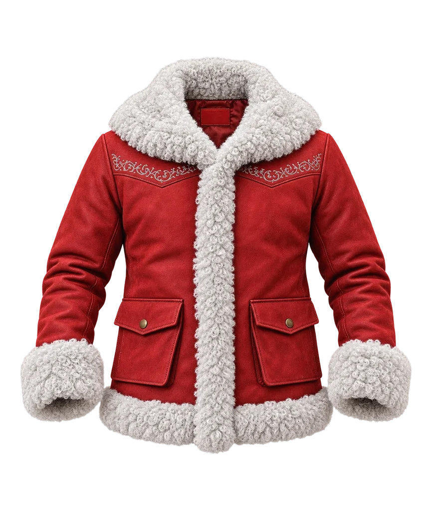 Red One J.K. Simmons Santa Claus Red Coat