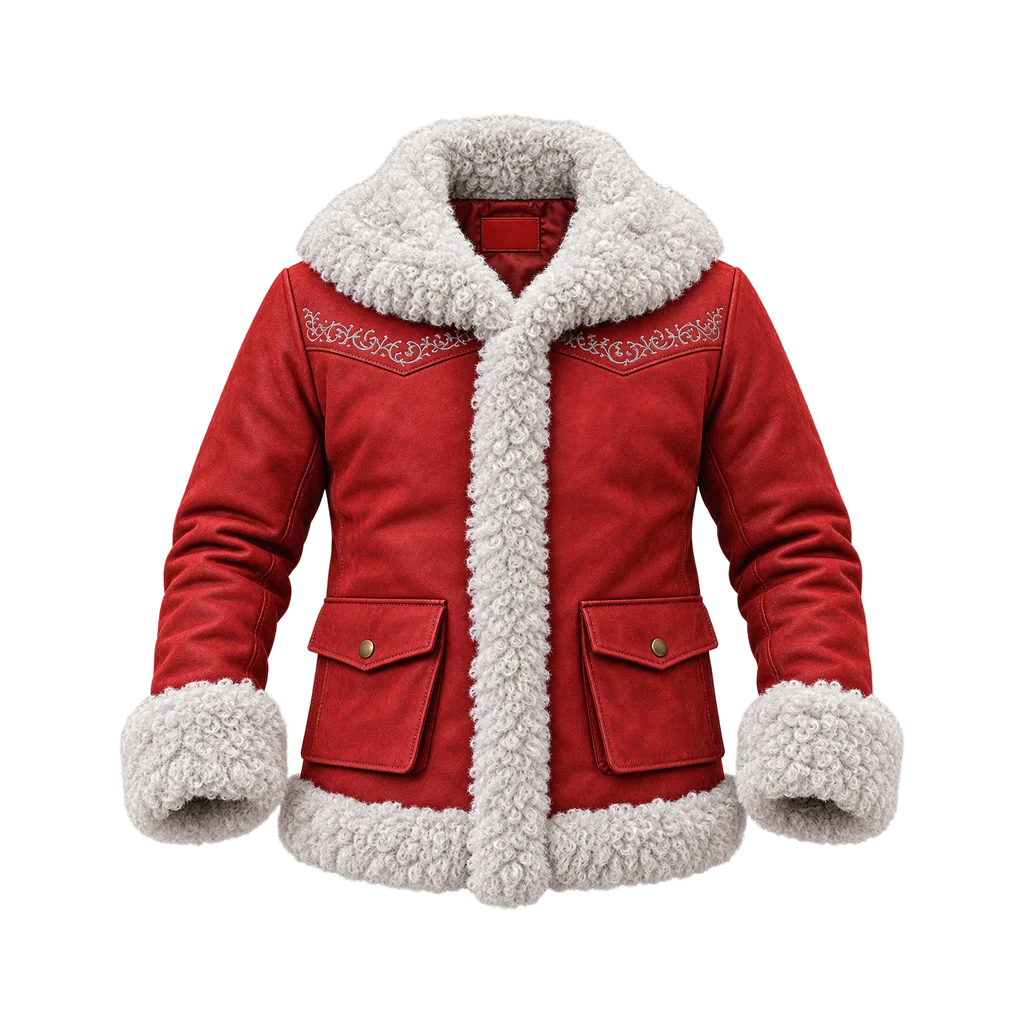 Red One J.K. Simmons Santa Claus Red Coat