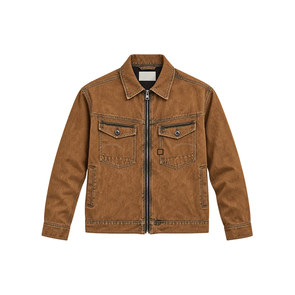 Ray Scary Marlon Wayans Brown Cotton Dakota Jacket