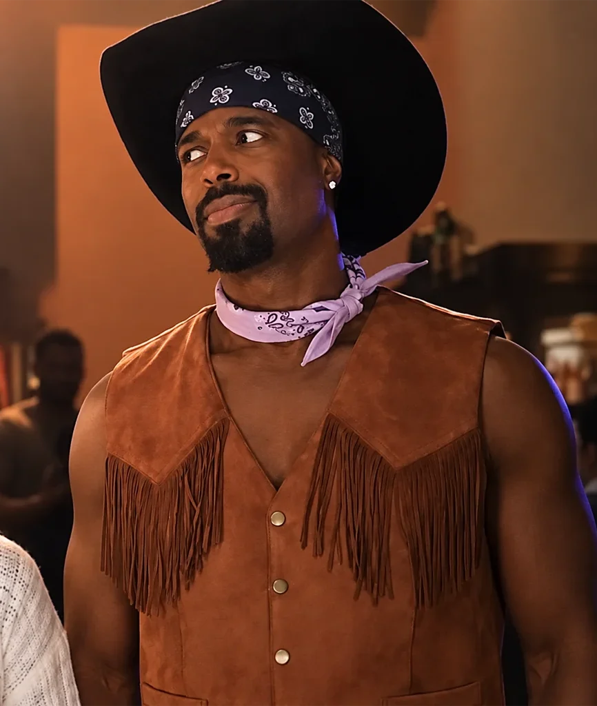 Ray Scary Gregg Wayans Brown Suede Leather Vest