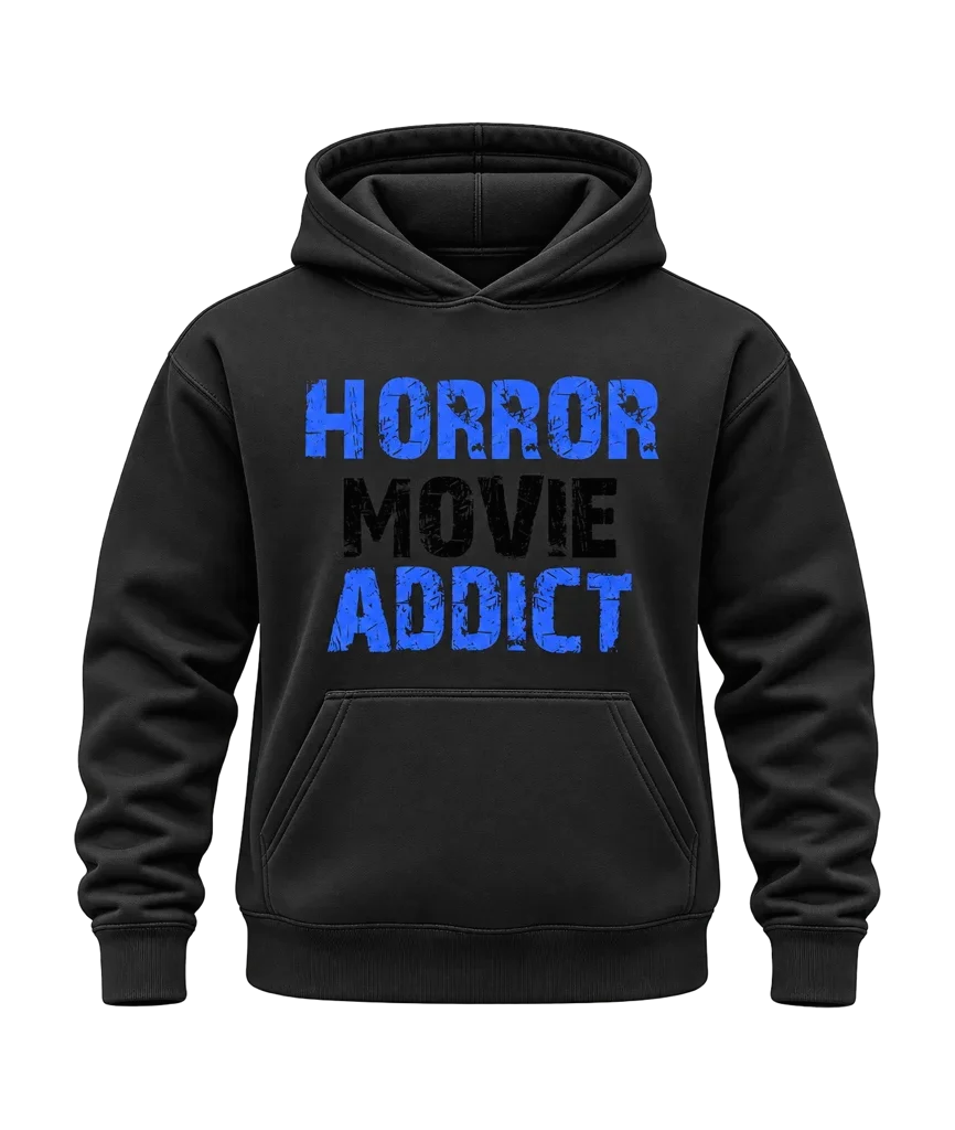 Scream Horror Movie Addict Black Hoodie