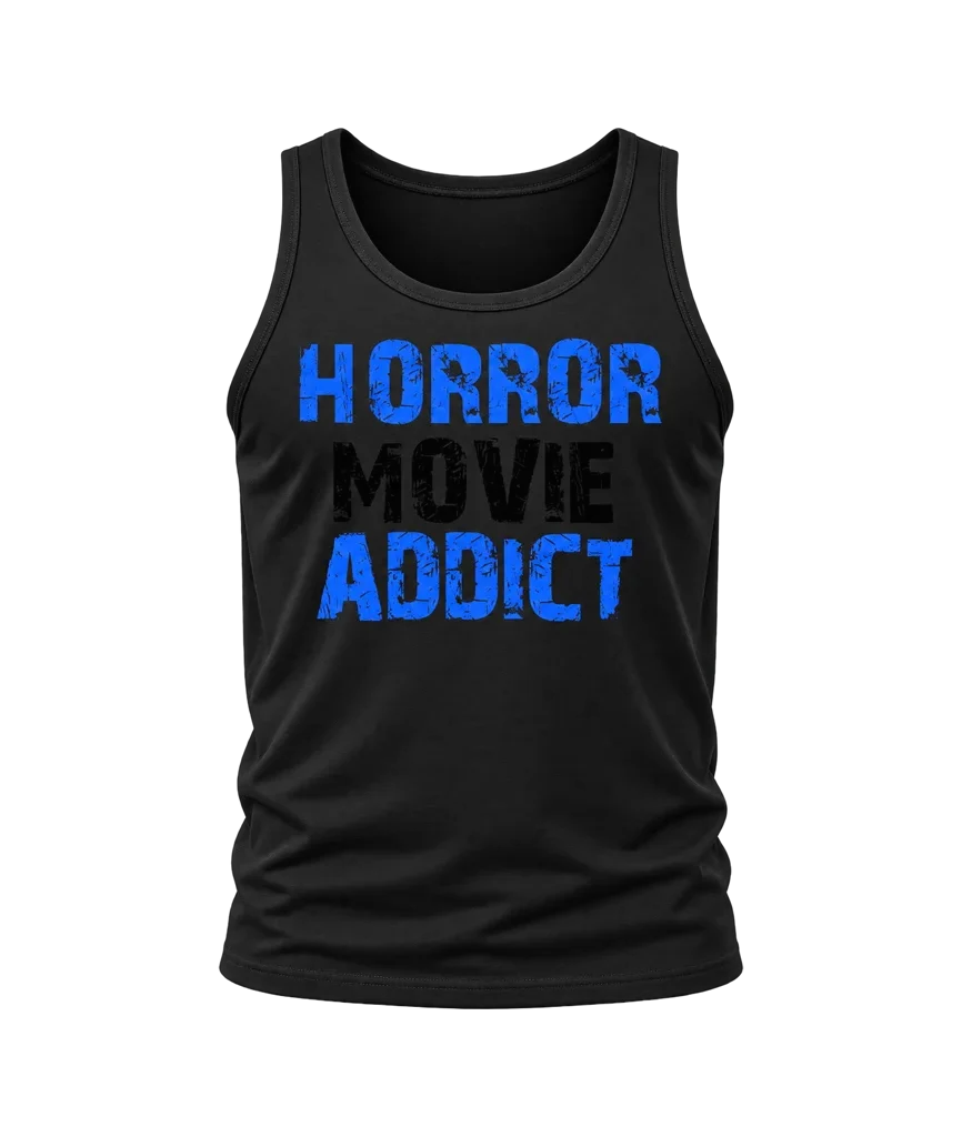 Scream Horror Movie Addict Black Tank Top