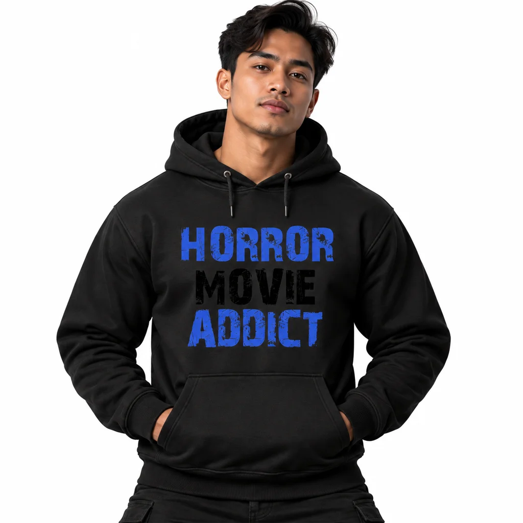 Scream Horror Movie Addict Black Hoodie