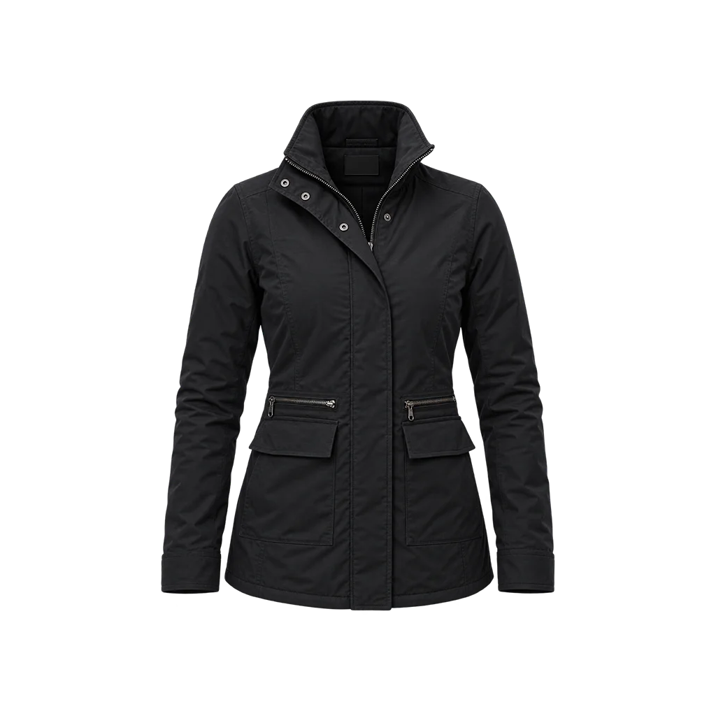 Serena Disclosure Day Hettienne Park Black Cotton Jacket