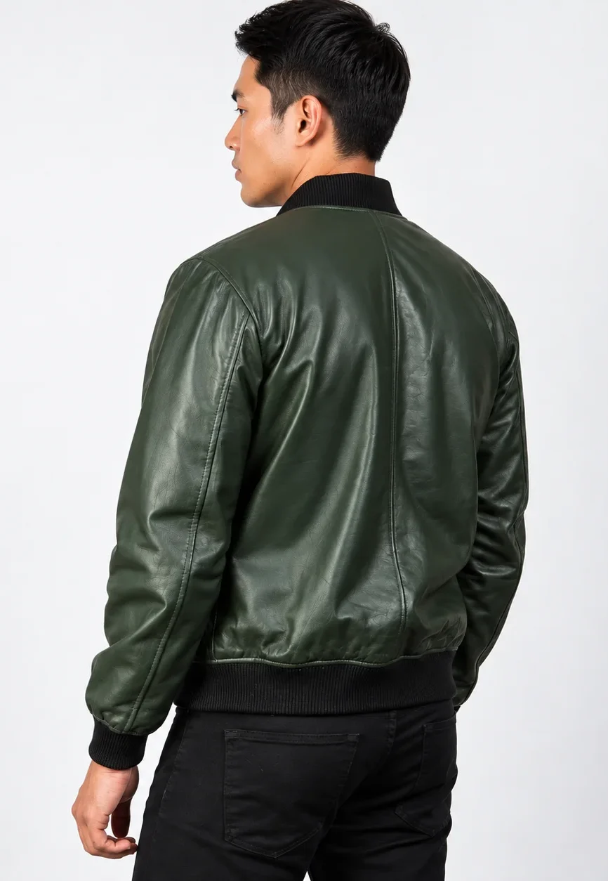 Men’s Shane Mocha Bomber Jacket