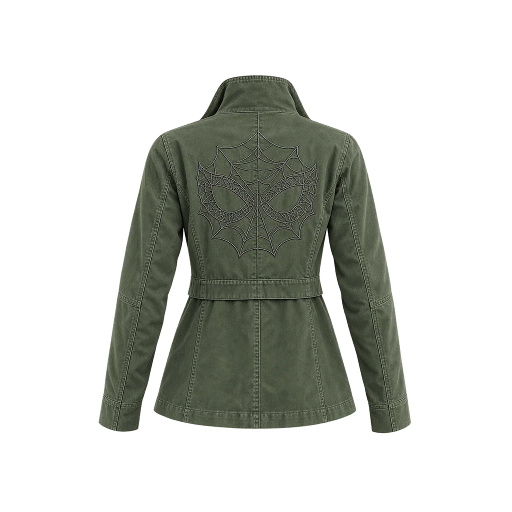 Spider-Man Brand New Day Green Cotton Utility Jacket