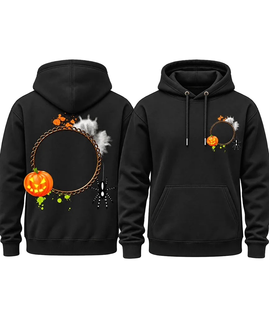 Squid Game Dual-Print Black Hoodie