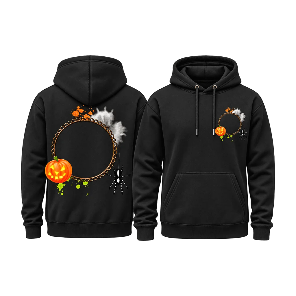 Squid Game Dual-Print Black Hoodie