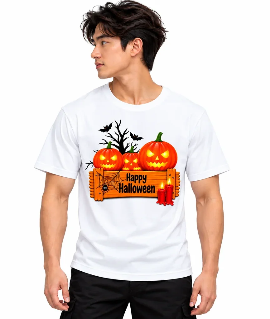 Stranger Things Happy Halloween Jack-O-Lantern T-Shirt