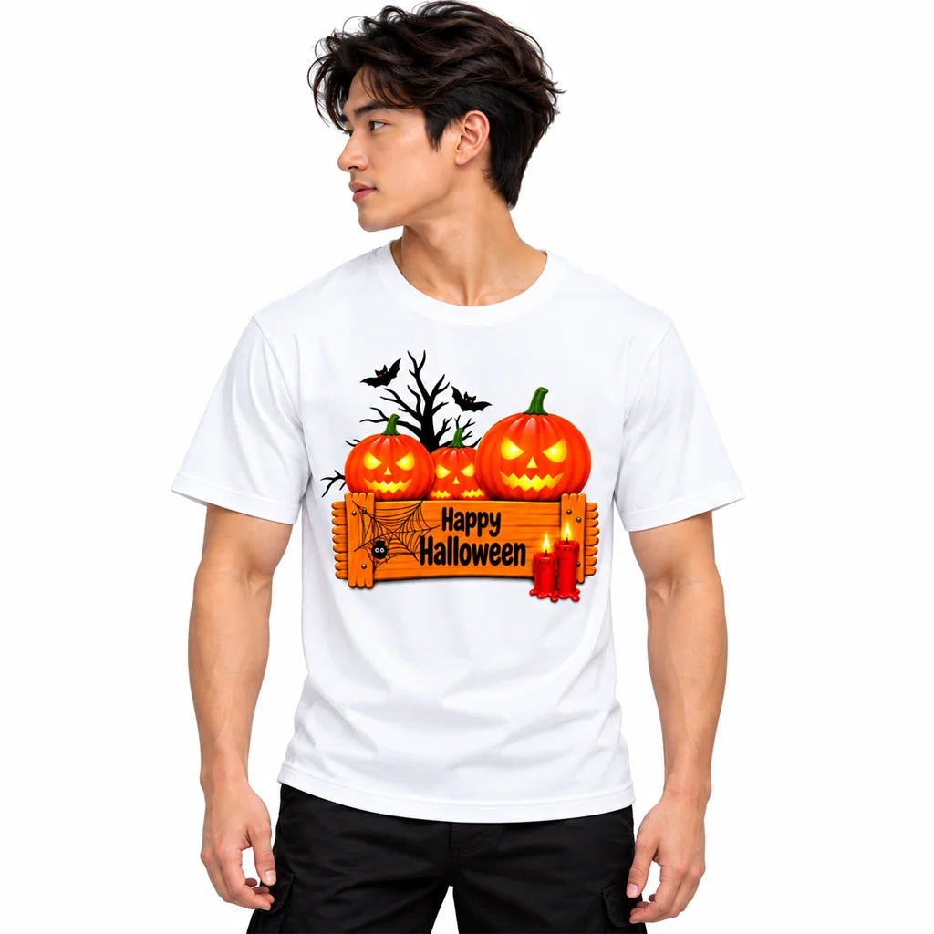 Stranger Things Happy Halloween Jack-O-Lantern T-Shirt
