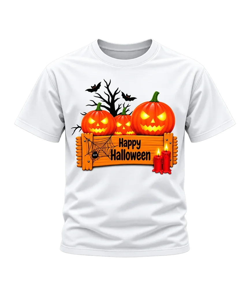 Stranger Things Happy Halloween Jack-O-Lantern T-Shirt