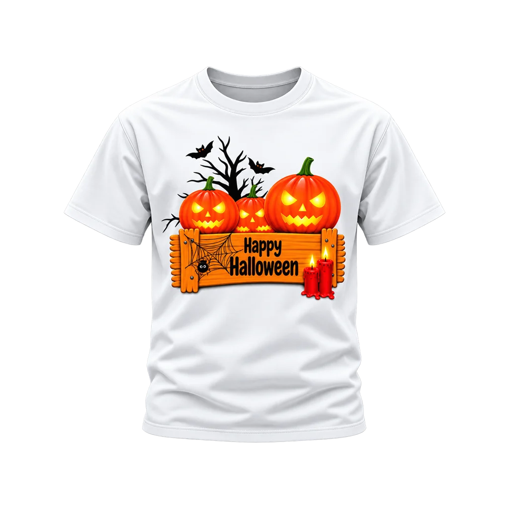 Stranger Things Happy Halloween Jack-O-Lantern T-Shirt
