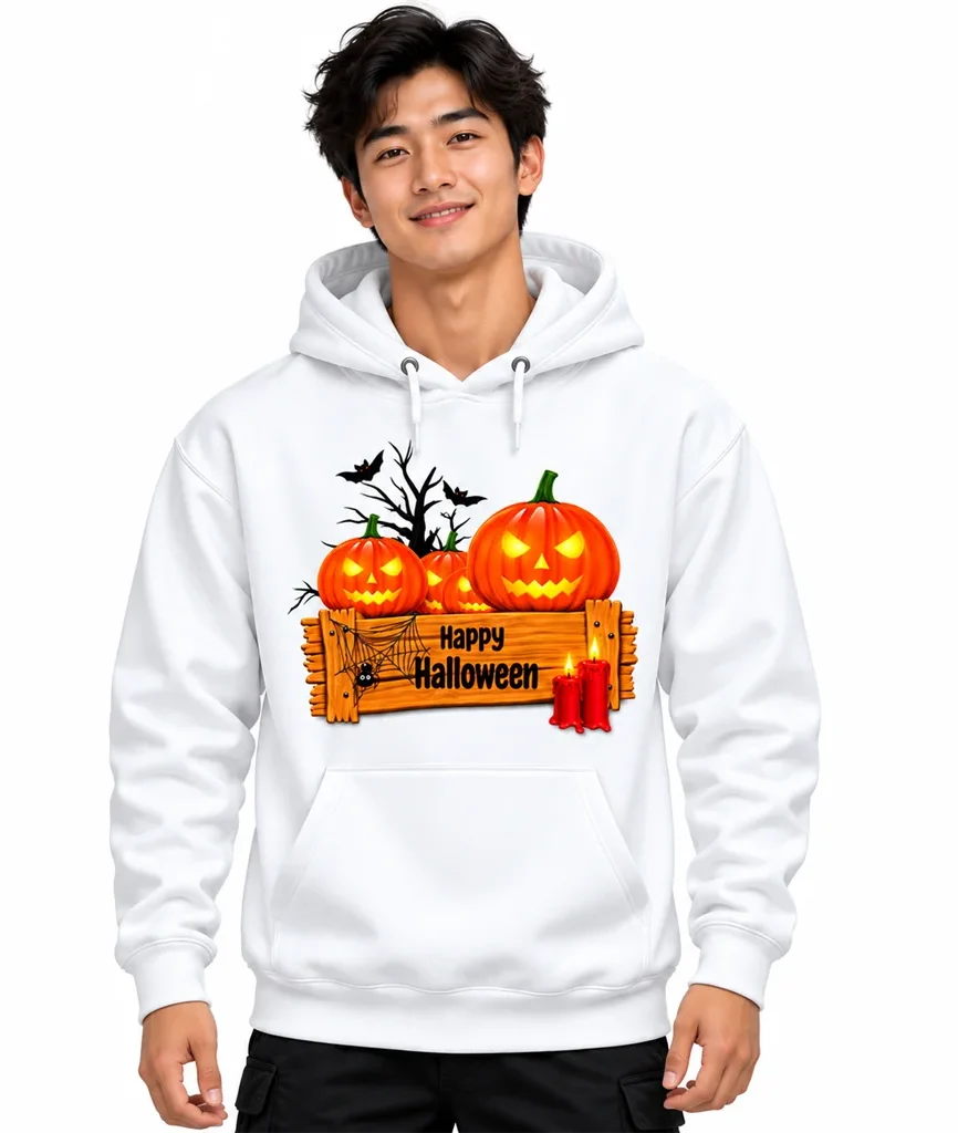 Stranger Things Happy Halloween Jack-O-Lantern Hoodie