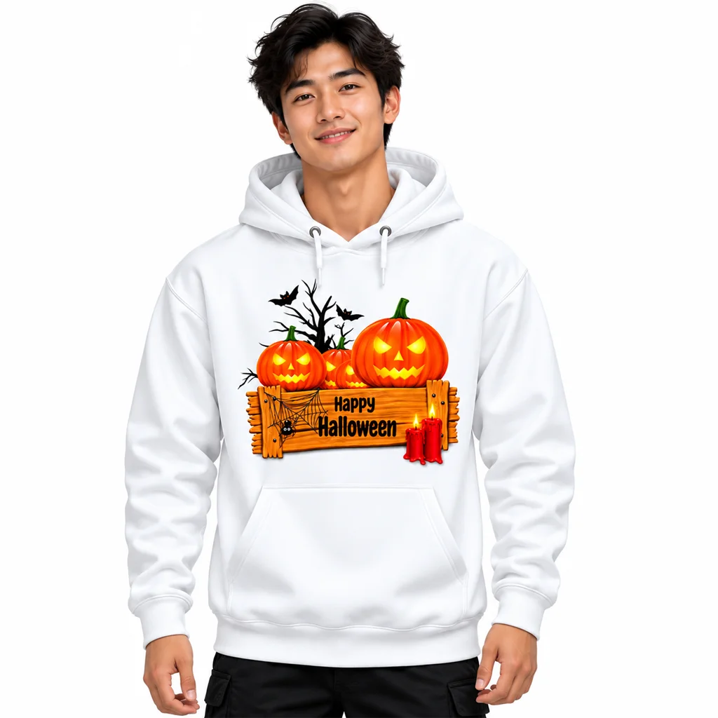 Stranger Things Happy Halloween Jack-O-Lantern Hoodie