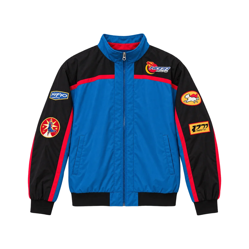 Kara Zor-El Supergirl Milly Alcock Cotton Racing Jacket