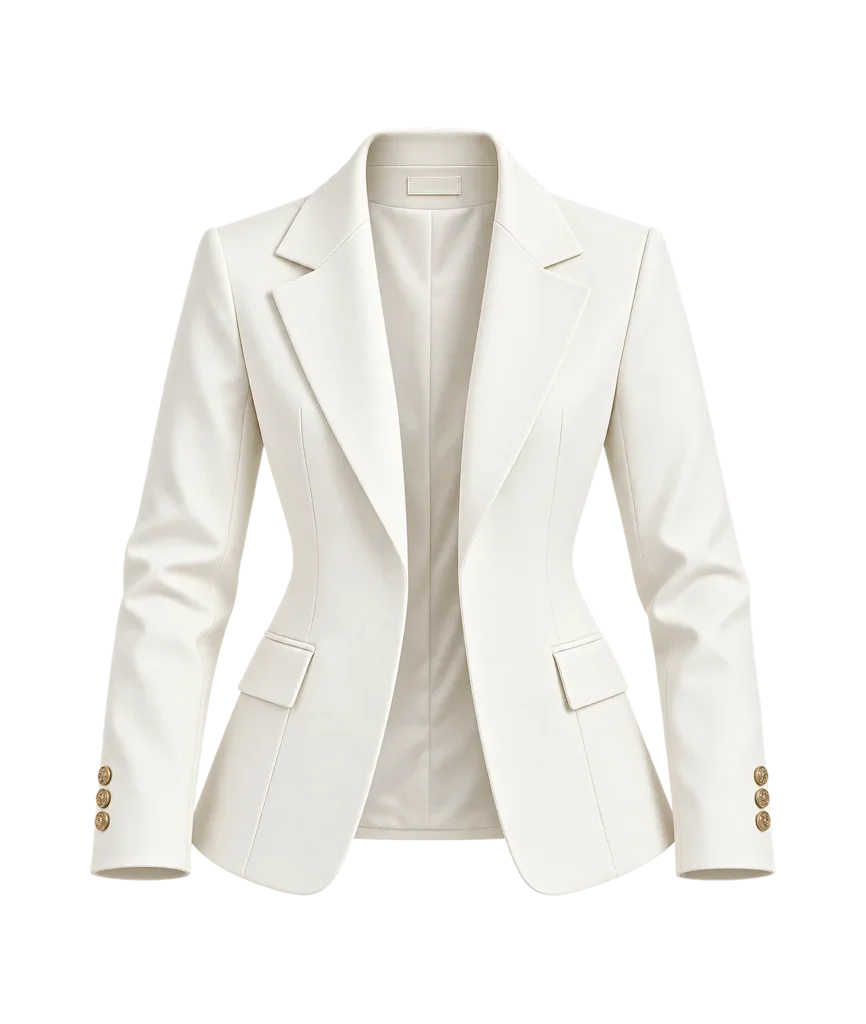 Elizabeth The Adventures of Cliff Booth Elizabeth Debicki White Blazer