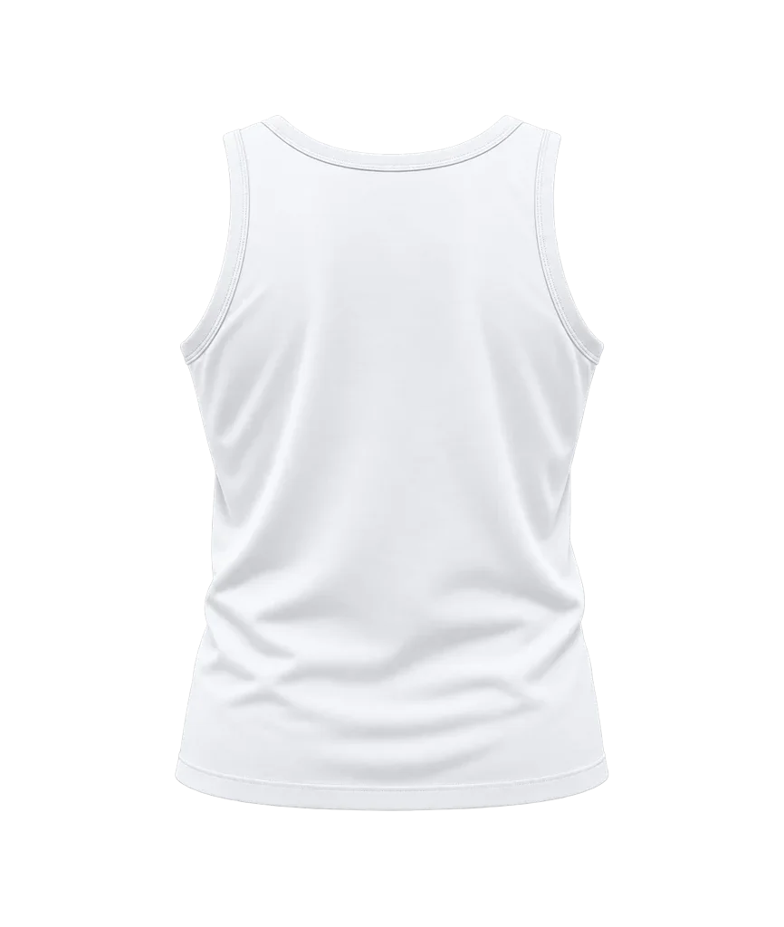 Beetlejuice Cauldron Pumpkin White Tank Top