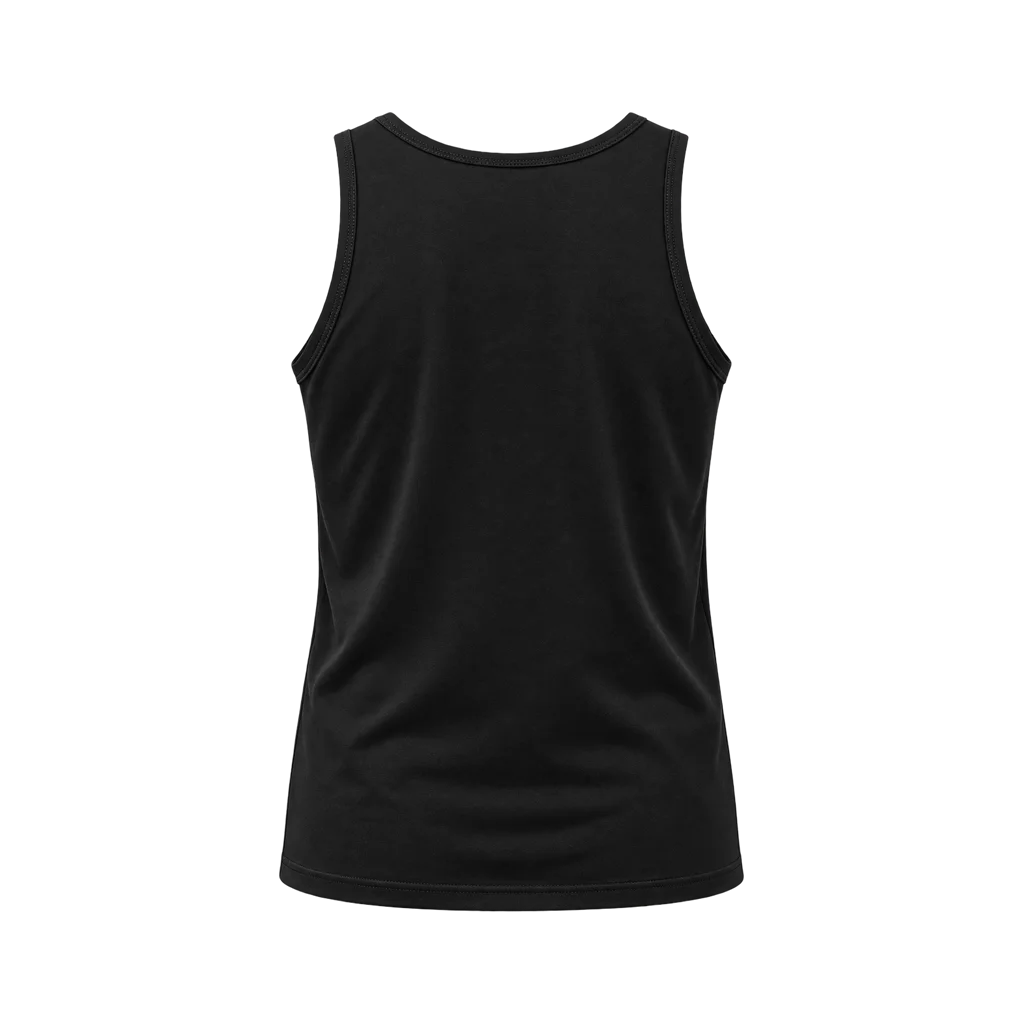 Halloween Owl Graphic Black Tank Top