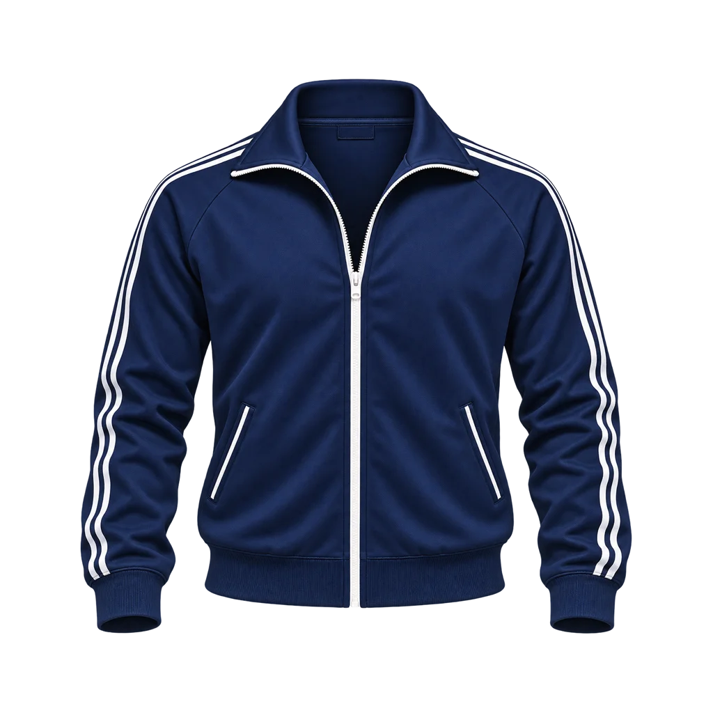 Cliff Booth The Adventures of Cliff Booth Brad Pitt Blue Track Jacket