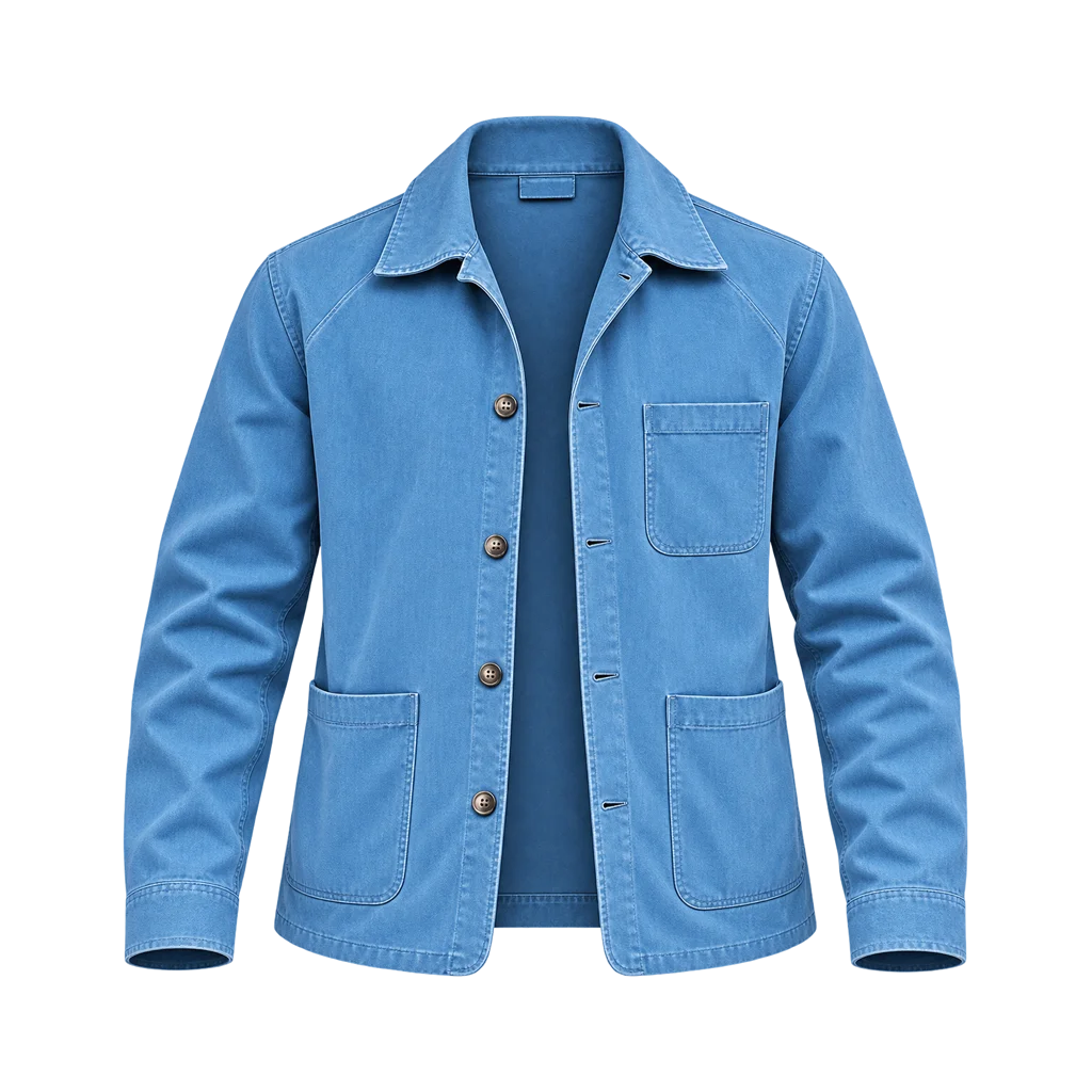 Cliff Booth The Adventures of Cliff Booth Brad Pitt Blue Cotton Jacket