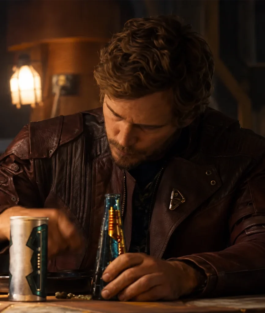 Guardians of the Galaxy Chris Pratt Star-Lord Leather Jacket