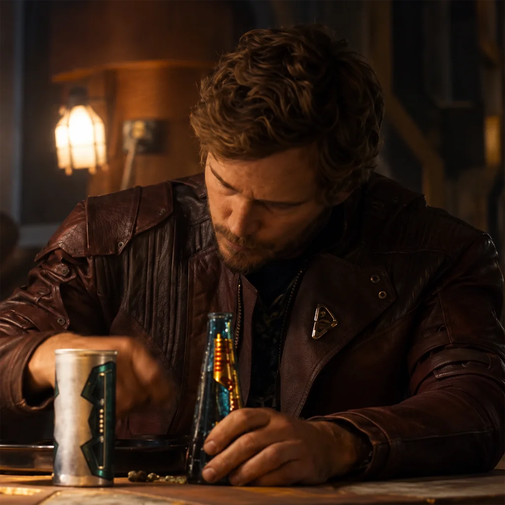 Guardians of the Galaxy Chris Pratt Star-Lord Leather Jacket