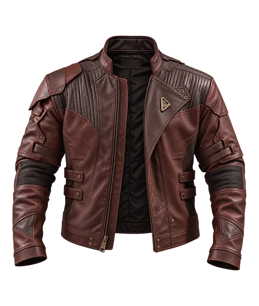Guardians of the Galaxy Chris Pratt Star-Lord Leather Jacket