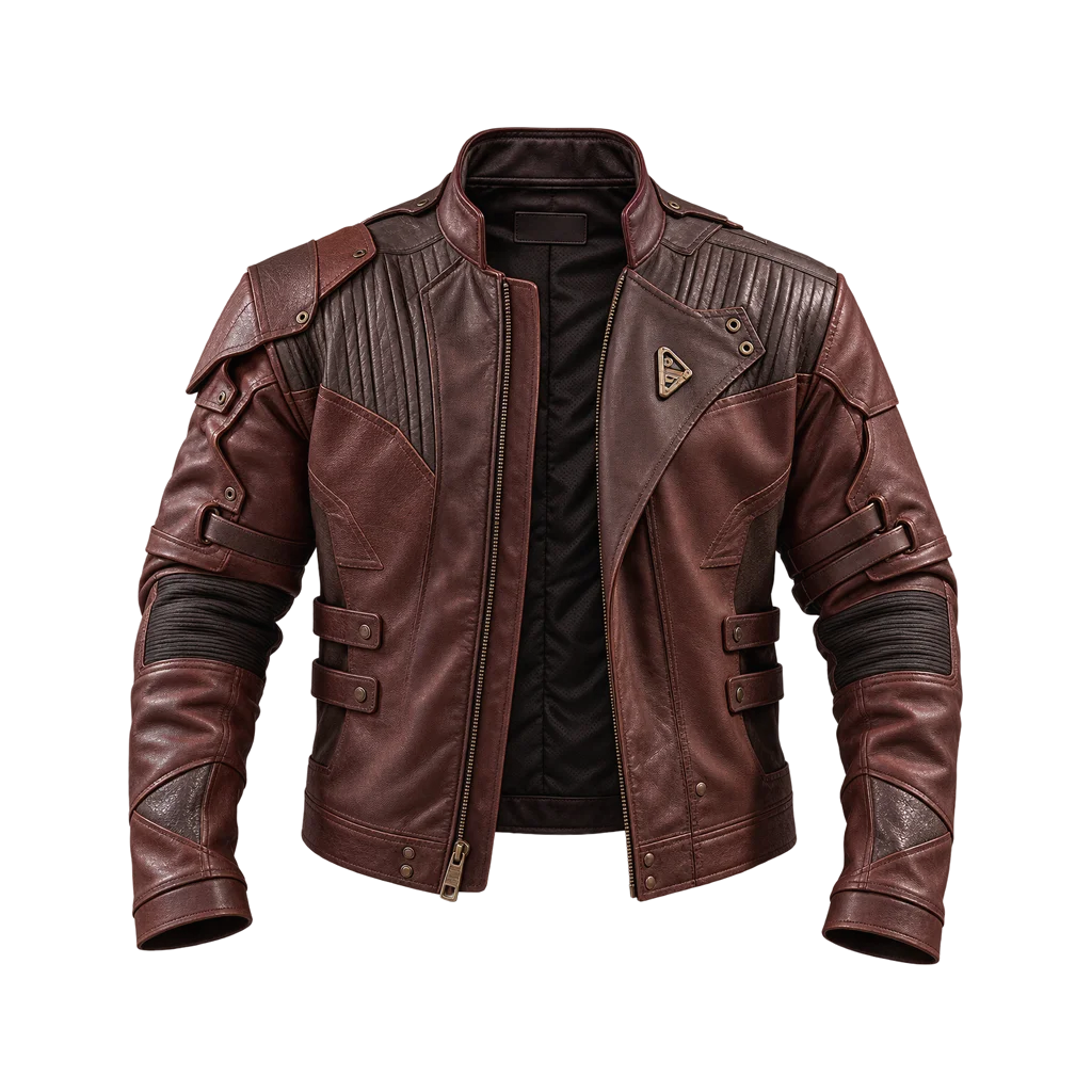 Guardians of the Galaxy Chris Pratt Star-Lord Leather Jacket